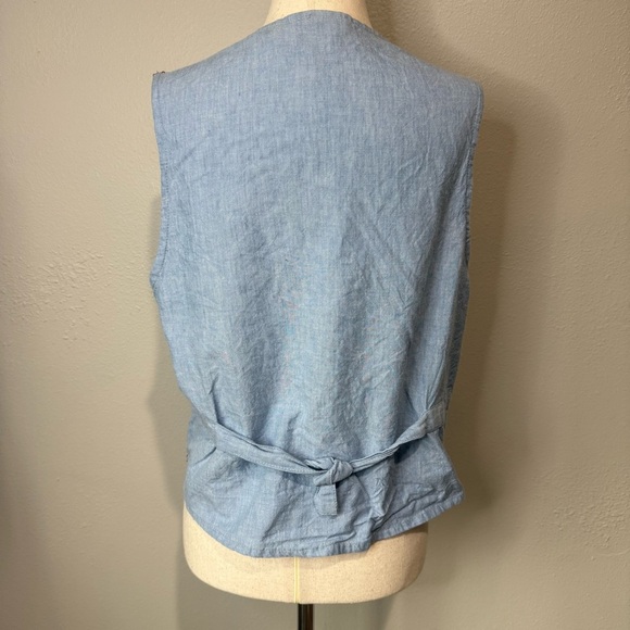 Casey & Max Vintage Cat & Heart Patchwork Vest – Size M - Picture 5 of 8